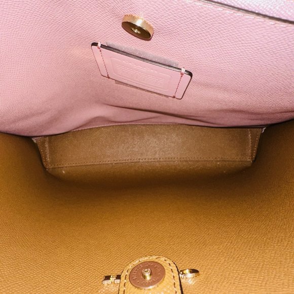 Coach Mollie Bucket Bag Signature Canvas With Cherry Print NWT Womens Holiday - Picture 6 of 8